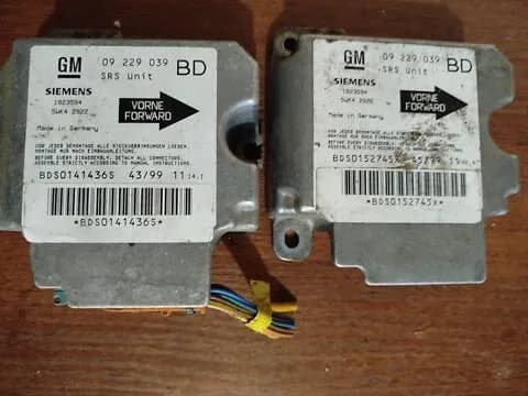Блок управління AirBag 09229039 Opel Vectra B