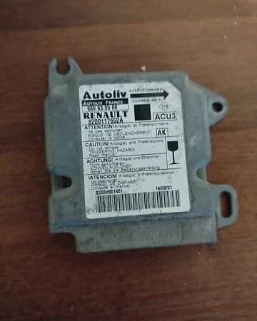 Блок управління AirBag 600639500, 8200117652A Renault Megane, Scenic
